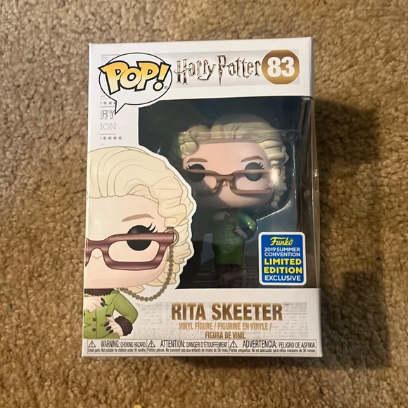 Funko Pop Flocked Fawkes Summer Con Exclusive LE Harry Potter Vinyl